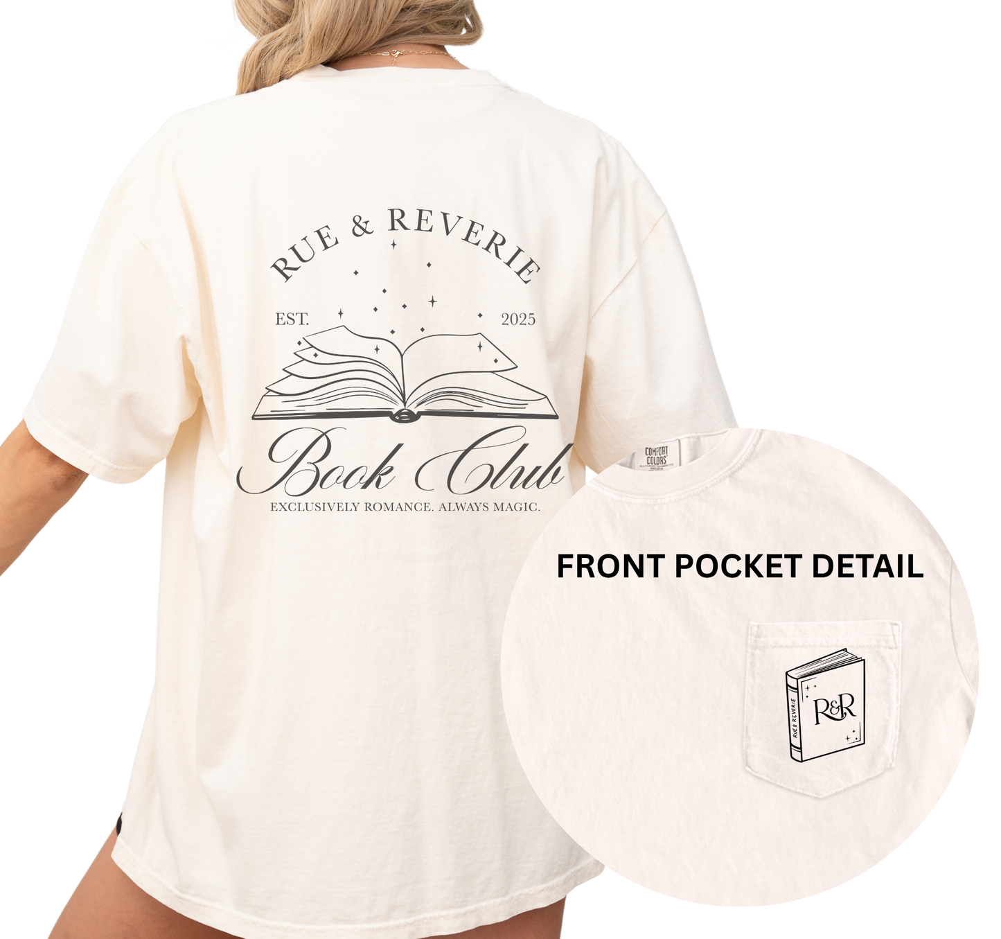 Rue & Reverie Book Club T-Shirt