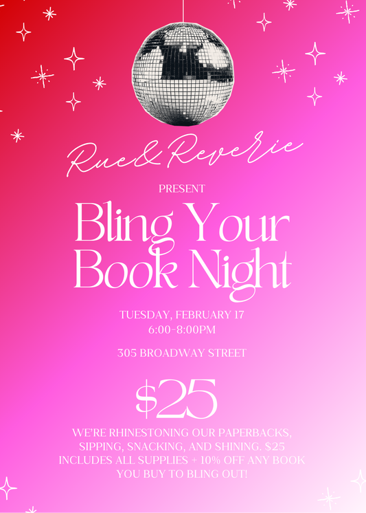 Bling Your Book Workshop 2/17