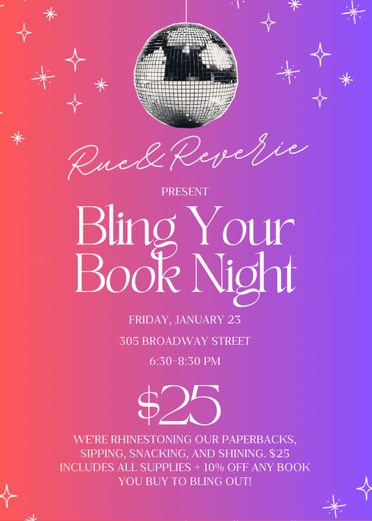 Bling Your Book Workshop 1/23