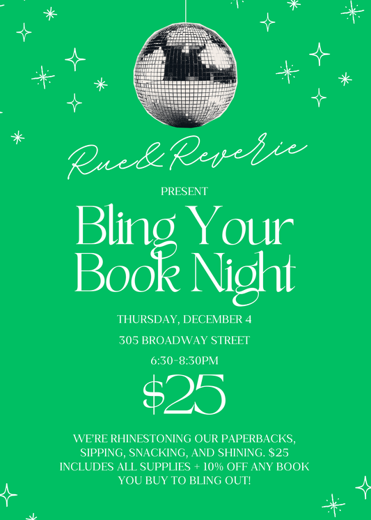 Bling Your Book Workshop 12/4
