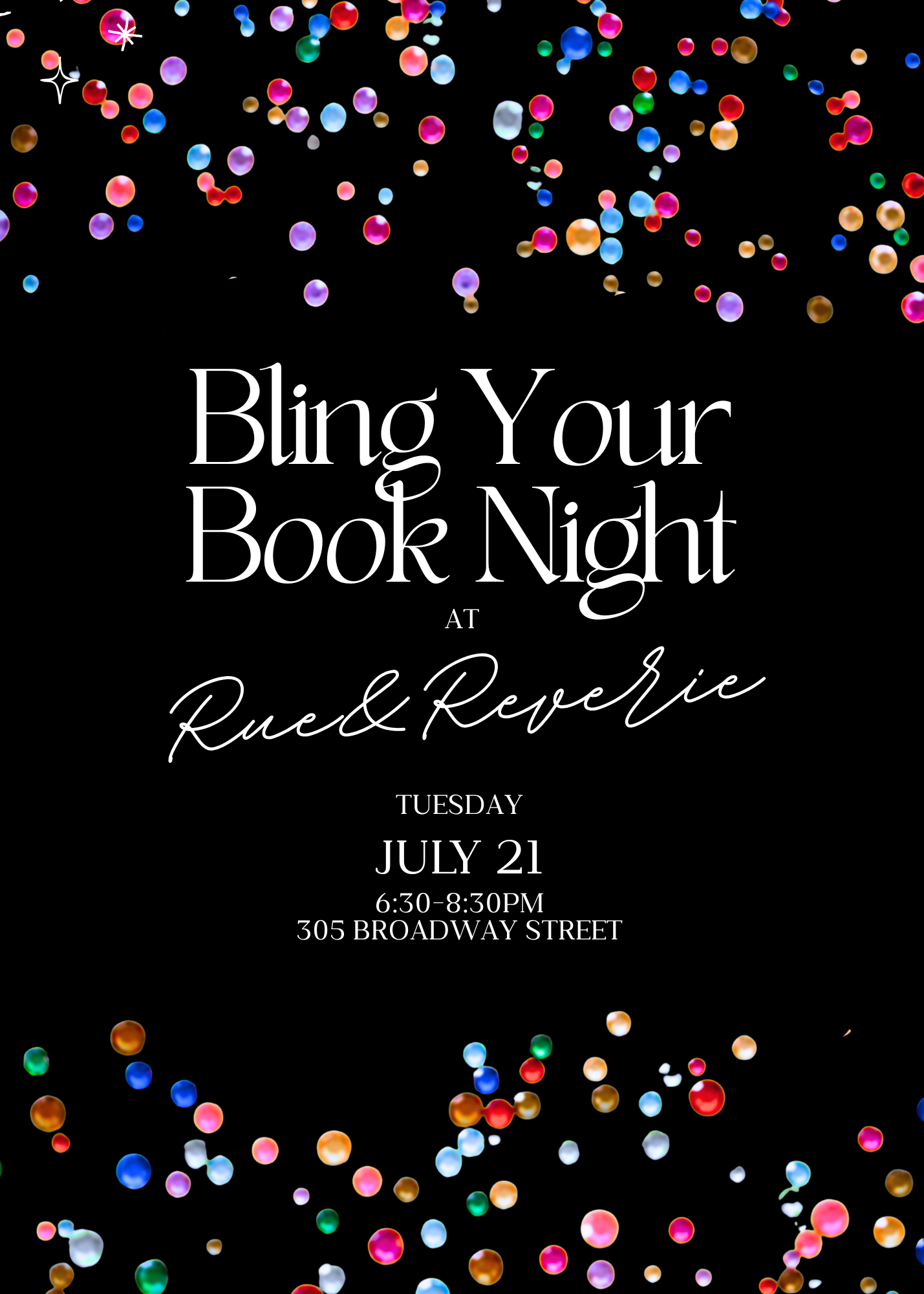 Bling Your Book Workshop 7/21