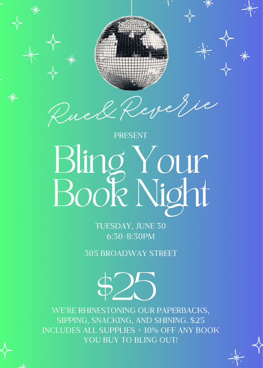 Bling Your Book Workshop 6/30