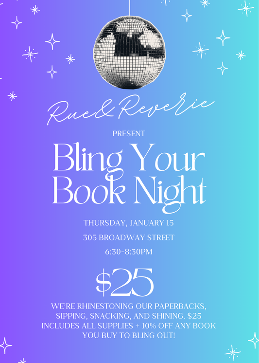 Bling Your Book Workshop 1/15