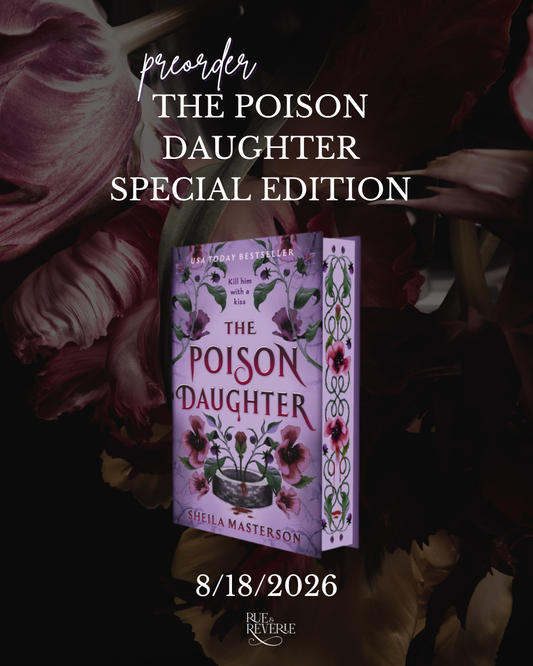 Pre-Order The Poison Daughter by Sheila Masterson - Special Edition