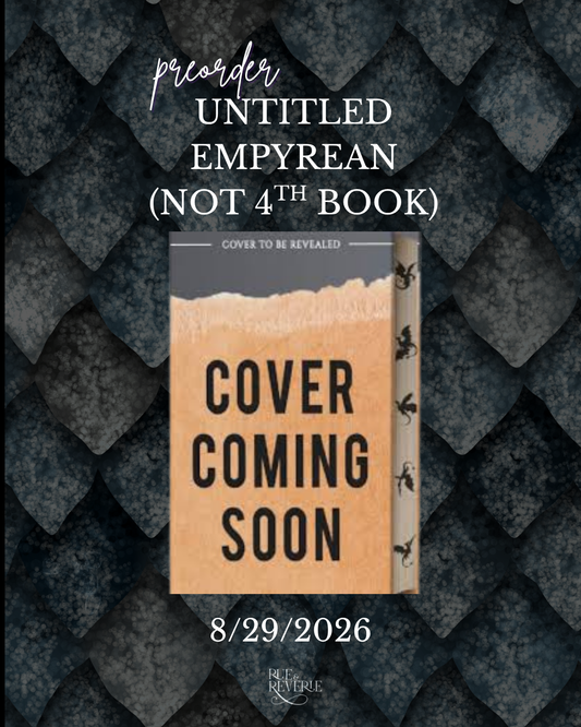 Pre-Order Untitled Empyrean Book by Rebecca Yarros Release Date 8/29