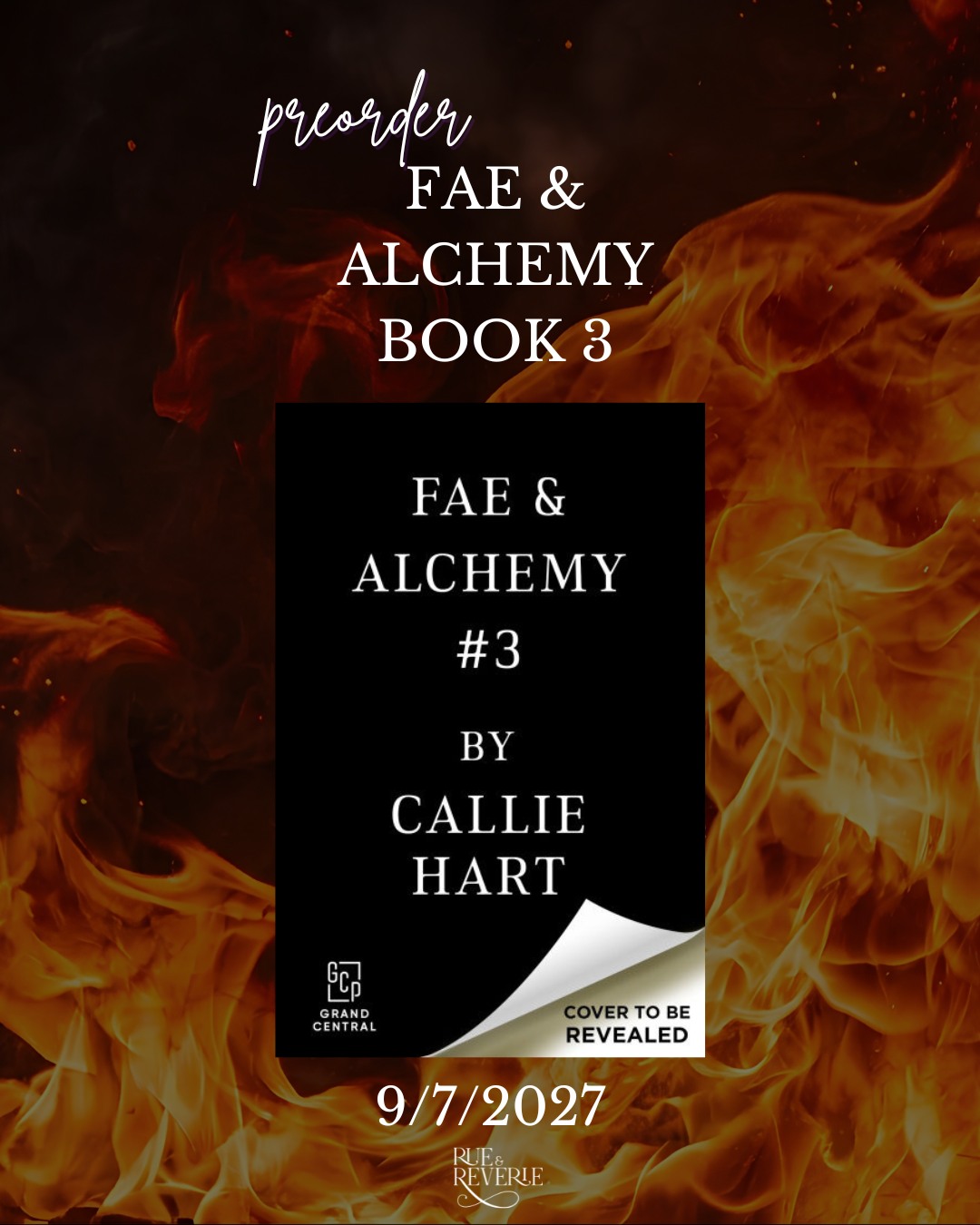 Pre-Order Fae & Alchemy Book 3 by Callie Hart Release Date 9/7/2027