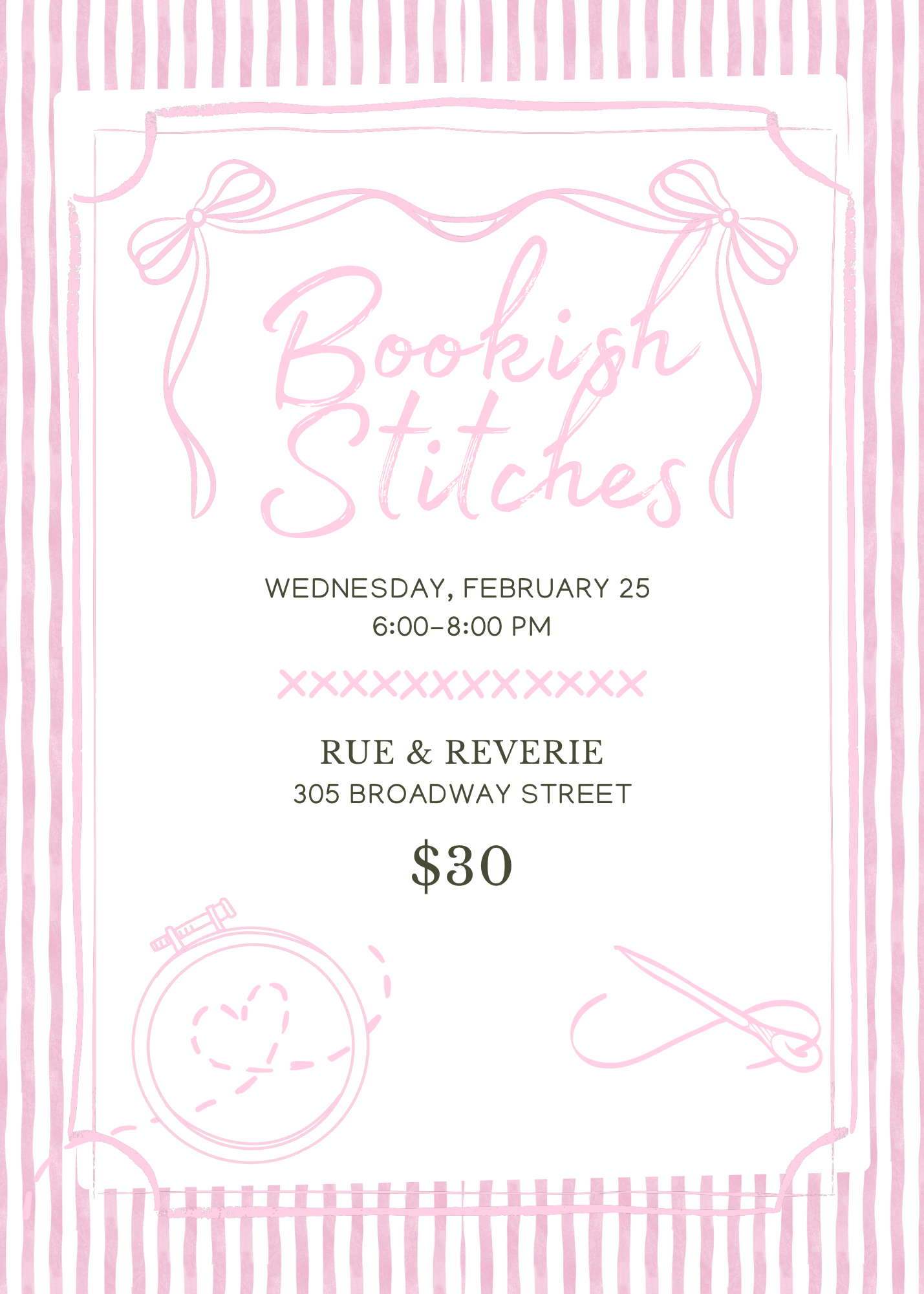 Bookish Stitches - 2/25