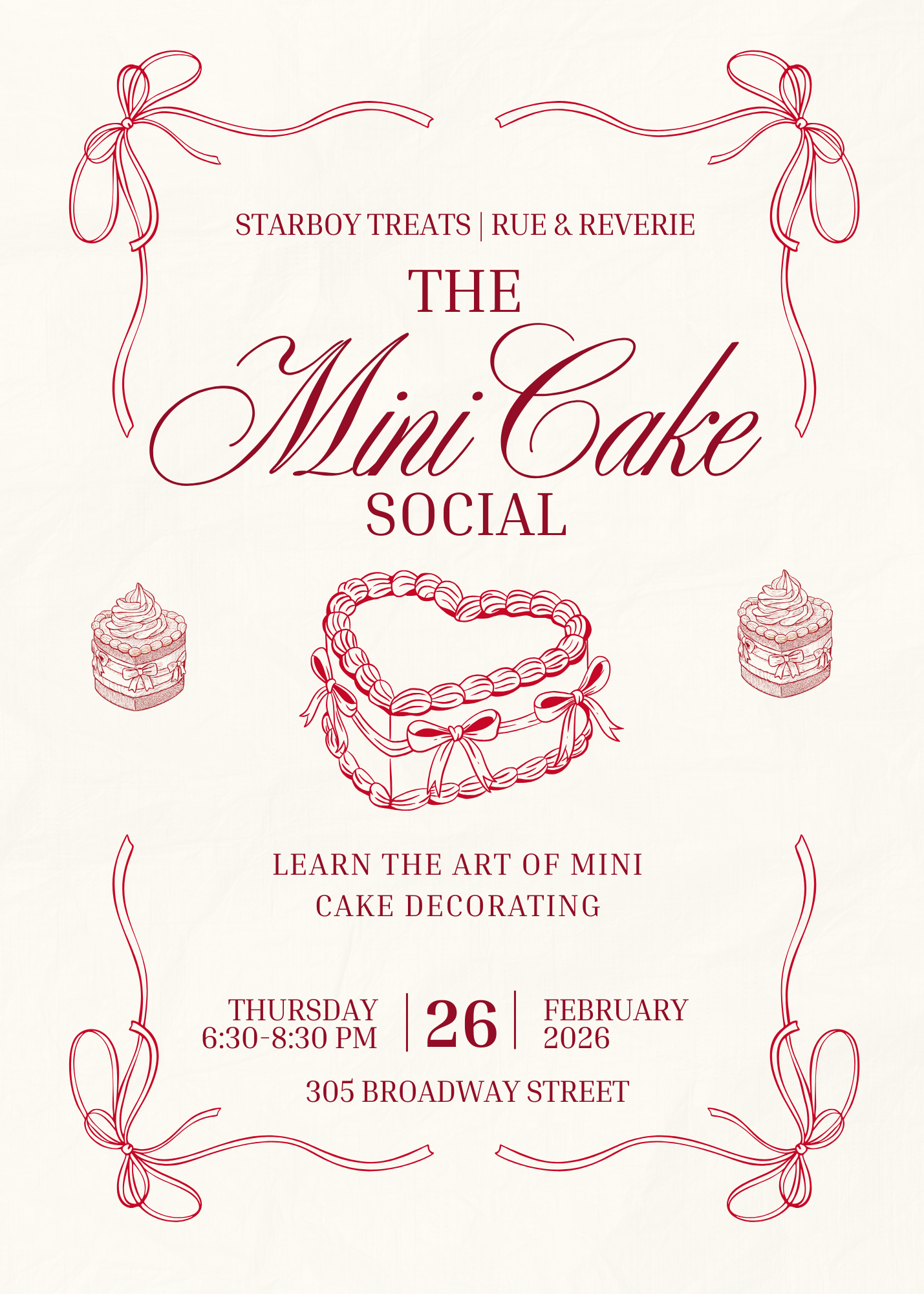 The Mini Cake Social