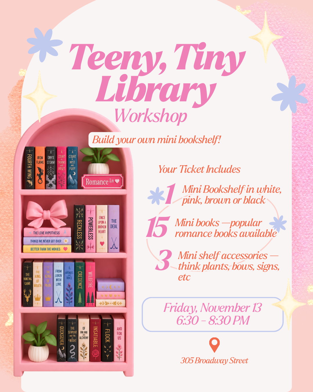 Teeny Tiny Library Workshop