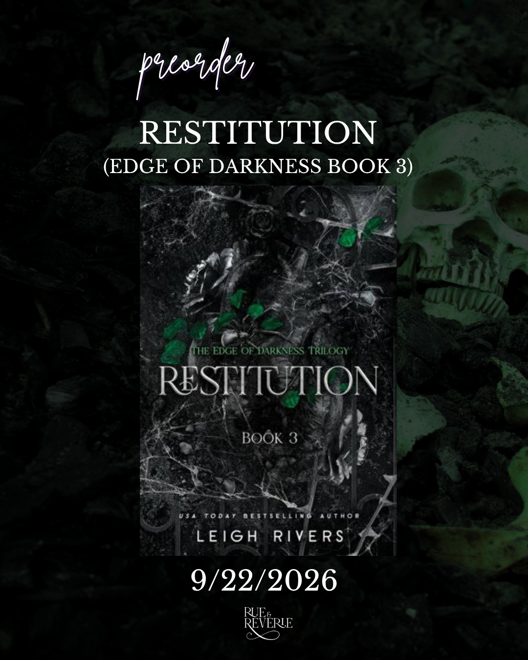 Restitution Leigh Rivers Preorder